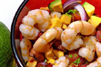 Zesty Mexican Prawn Cocktail: A Flavorful Seafood Fiesta