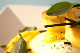 Velvety Polenta Meets Poached Eggs: A Perfect Harmony