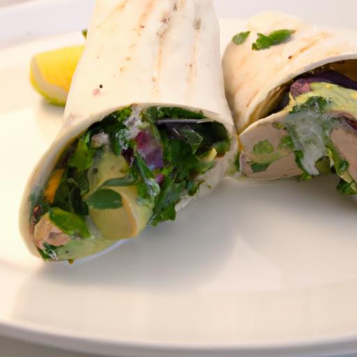 Creamy Avocado Chicken Wraps with a Greek Yogurt Twist