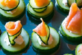 Refreshing Elegance: Crafting Perfect Cucumber Smoked Salmon Bites