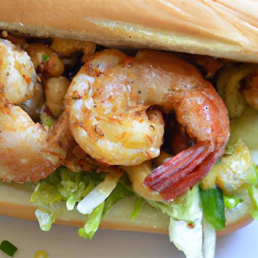 Savor the Spice: Blackened Shrimp Po’Boy NOLA Delight