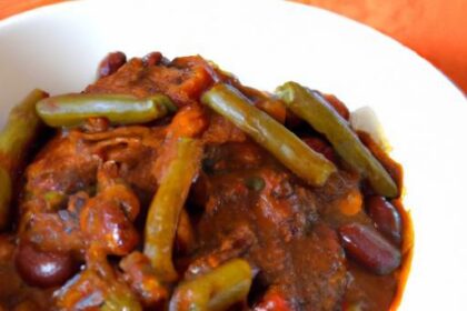 Hearty Vegan Chili with Beans & Veggies: A Flavorful Feast