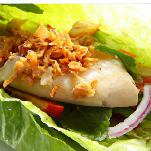 Zesty ⁤Thai chicken Lettuce Wraps: A⁤ Fresh Twist on Flavor