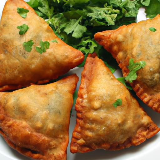 Golden Crispy Vegetable Samosas: ​A Flavorful Delight