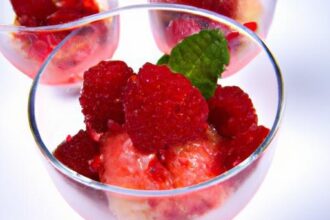 Tiny Treats: How to Make Refreshing Mini Raspberry Sorbet Cups