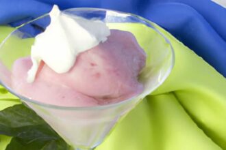 Refreshing Grape Lemon Sorbet: A Zesty Summer Delight