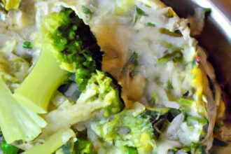 Wholesome Vegan Broccoli and Rice Casserole Delight