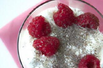 Raspberry Chia Pudding: A Nutritious Burst of Berry Bliss
