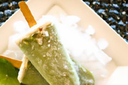 Creamy Avocado Coconut Popsicles: A Tropical Frozen Treat