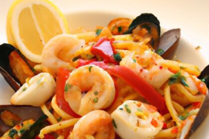 Fiery Seafood Pasta: A Perfect Blend of Spice and Ocean Flair