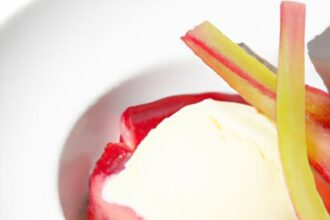 Rhubarb Sorbet: Tart, Sweet, and Perfectly Refreshing Treat