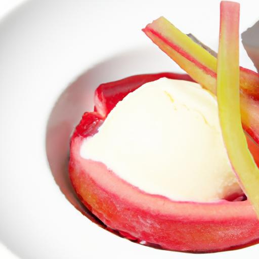 Rhubarb Sorbet: Tart, Sweet, and Perfectly Refreshing Treat