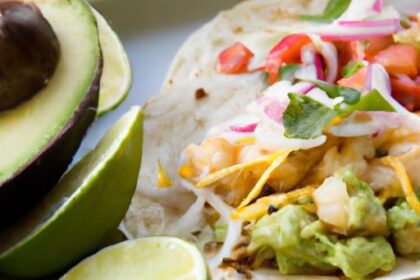 Fresh Fish Tacos with Luscious Creamy Avocado Sauce