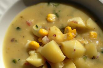 Wholesome Vegan Corn and Potato Chowder: Comfort in a Bowl
