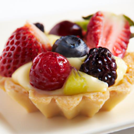Delight in Mini Fruit Tarts with Luscious Pastry Cream