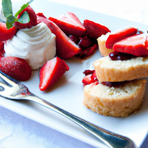 Tiny Treats Delight: The Art of Mini Strawberry Shortcake