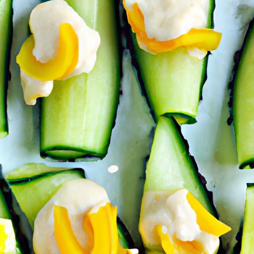 Refreshing‌ Cucumber⁤ Bites with Cream Cheese: Easy & Tasty