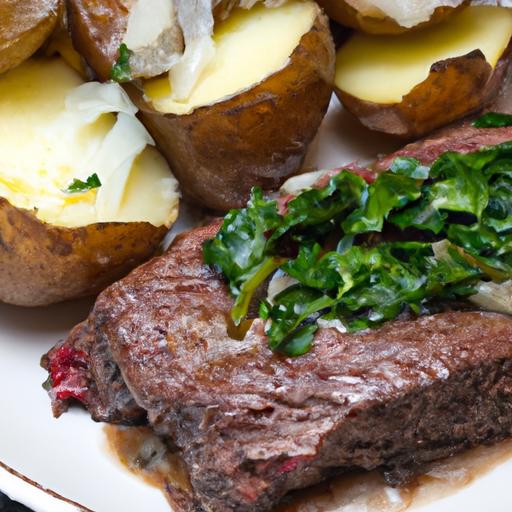 Savor the Flavor: Garlic Butter Steak & Potatoes Skillet