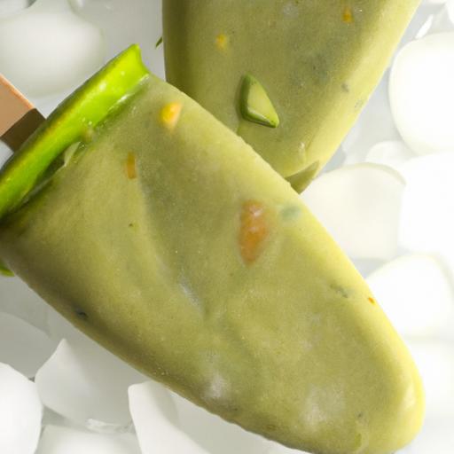 Creamy Avocado Coconut Popsicles: A Tropical Frozen Treat