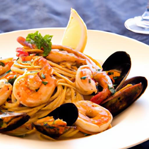 Fiery Seafood Pasta: A Perfect Blend of spice and Ocean Flair