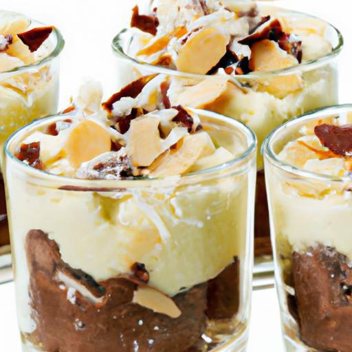 Delightful Mini Almond Joy Trifles: Bite-Sized Tropical Treats