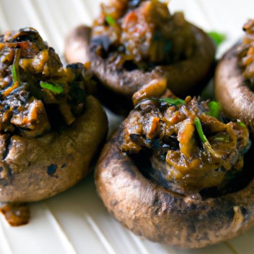 Savor Flavor: ​How to Make Delicious Vegan ‌Stuffed Mushrooms