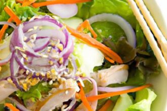 Brighten Your Menu with a Zesty Thai Chicken Salad Delight