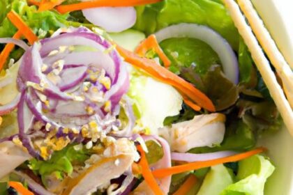 Brighten Your Menu with a Zesty Thai Chicken Salad Delight