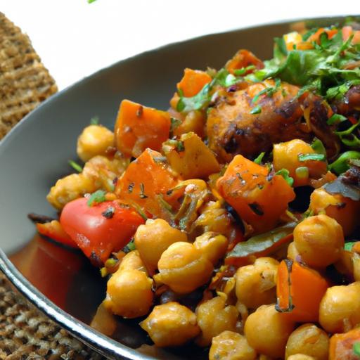 Savor the Flavors: Chicken and Chickpea Tagine Delight