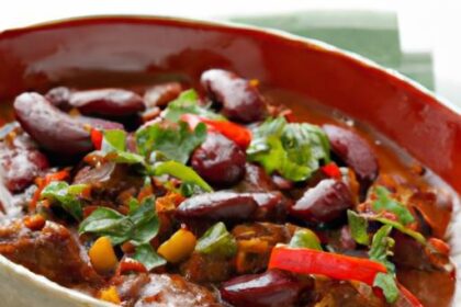 Hearty Beef and Bean Chili: A Flavor-Packed Classic Recipe