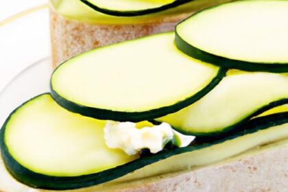 Cool & Creamy Delight: The Ultimate Cucumber Cream Cheese Sandwich