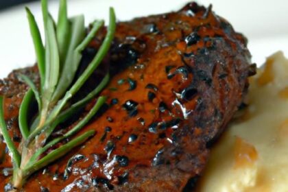 Savor Steak with Haunted Bourbon Garlic Cream Sauce Magic