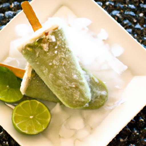 Creamy Avocado Coconut Popsicles: A Tropical Frozen Treat