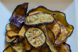 Crispy Delight: How to Make Healthy Eggplant Chips at Home
