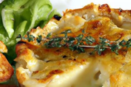 Melted Magic: Garlic and Herb Baked Brie Delight Recipe