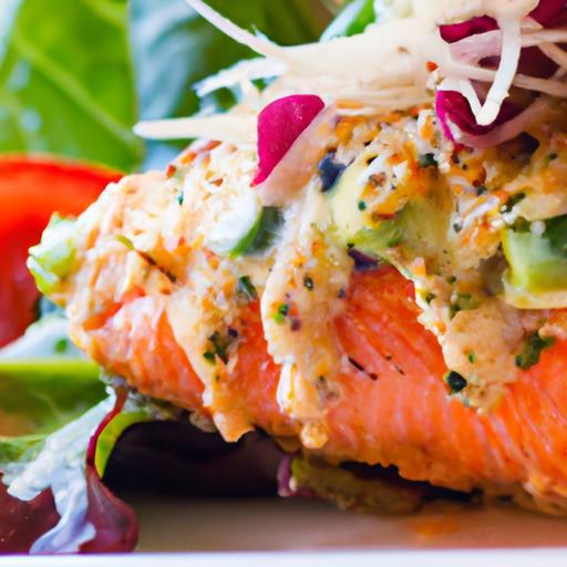 Seafood Sensation: Mastering Crab-Stuffed Salmon at Home