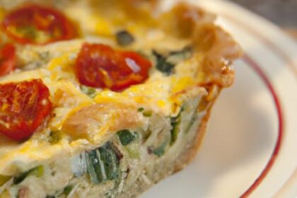 Delightful Vegetable Quiche: A Fresh Twist on Classic Pie