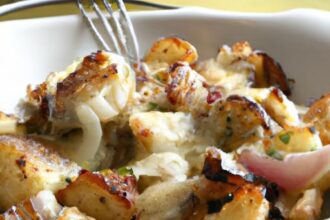 Savor the Flavor: Irresistible French Onion Potato Bake