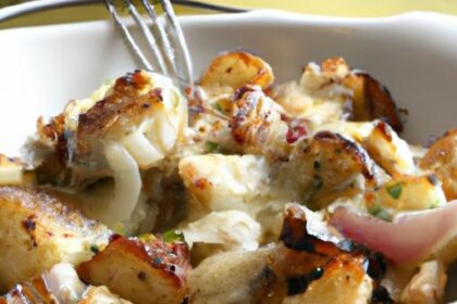 Savor the Flavor: Irresistible French Onion Potato Bake