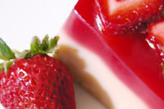 Sweet Fusion: How Strawberry Cake Meets Jello Delight