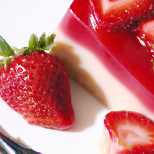 Sweet Fusion: How Strawberry Cake Meets Jello Delight