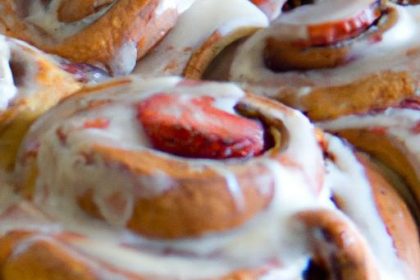 Sweet Sensations: How to Make Irresistible Strawberry Cinnamon Rolls