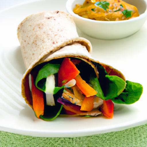 Wholesome Quinoa Veggie Wrap: A nutritious Delight