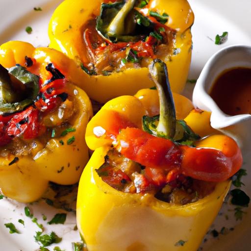 Flavorful Spanish Stuffed Peppers: A Colorful Culinary Delight