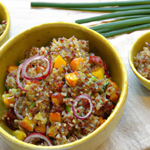 Nourish Your Day:‌ Quinoa Bowl with ‌Vibrant Roasted Veggies