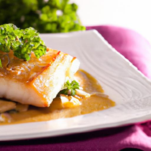 Zesty Ginger Soy Glazed Cod: A Flavorful Seafood Delight