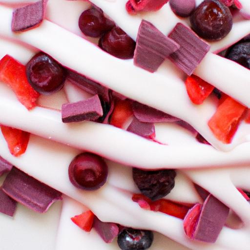 Berry Bliss: Crafting Refreshing Frozen Yogurt bark Treats
