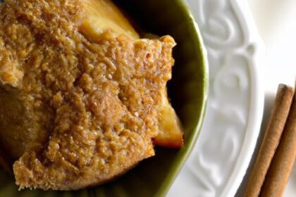 Cozy Up with Homemade Apple Cinnamon Pudding Delights