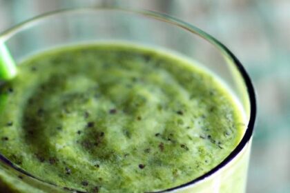 Energize Your Day with a Refreshing Tropical Green Smoothie