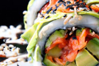 Fresh & Flavorful: The Art of the Salmon Avocado Roll